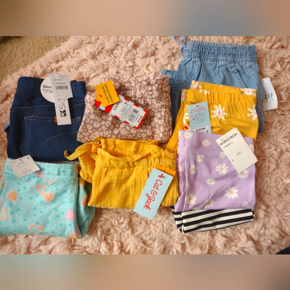 NWT girls shorts 6-6x